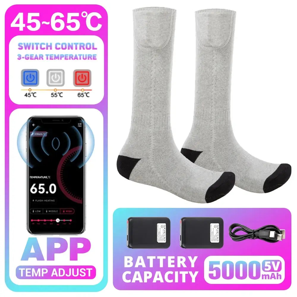 Heated Socks – APP-Controlled Feet Warmers