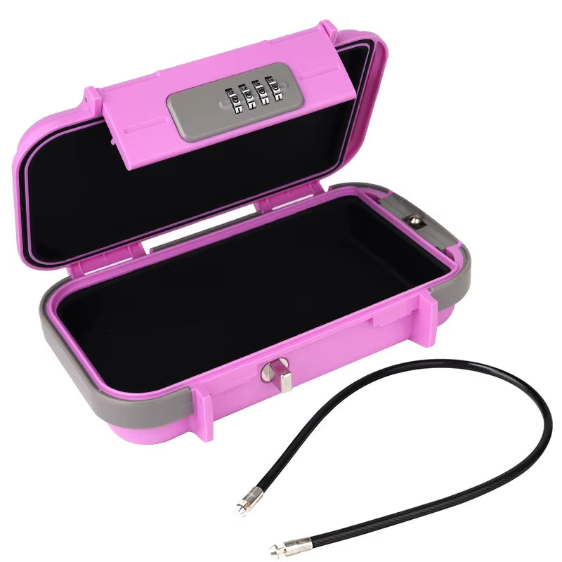 Portable Combination Safe – Waterproof Anti-Theft Lock Box