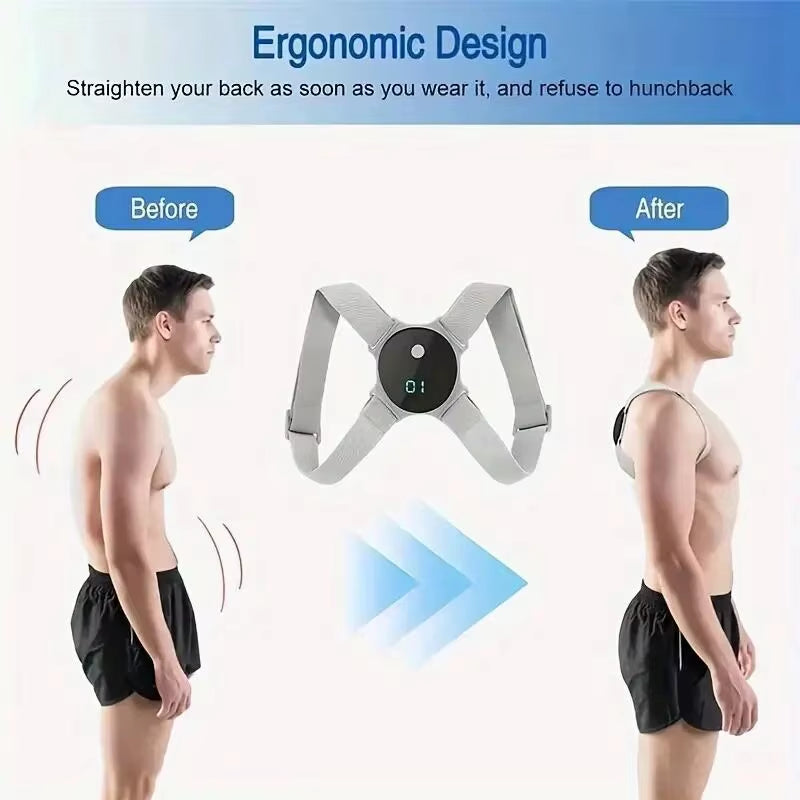 Intelligent Posture Corrector – Vibration-Adjustable Spine Alignment
