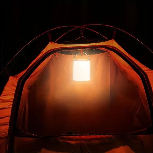 Solar-Ready Camping Lantern – 360° Super Bright LED Light