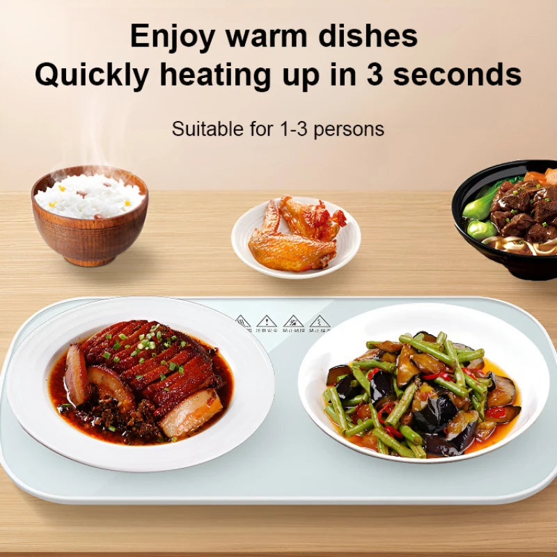 Smart Food Warming Tray – Intelligent Temperature Control Plate