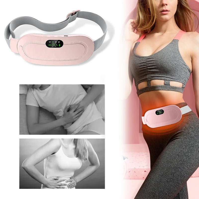 Heated Waist Massager – Intelligent Vibration Belt with Warmth