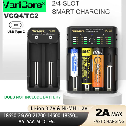 Smart Battery Charger – Universal for Lithium/Ni-MH Batteries