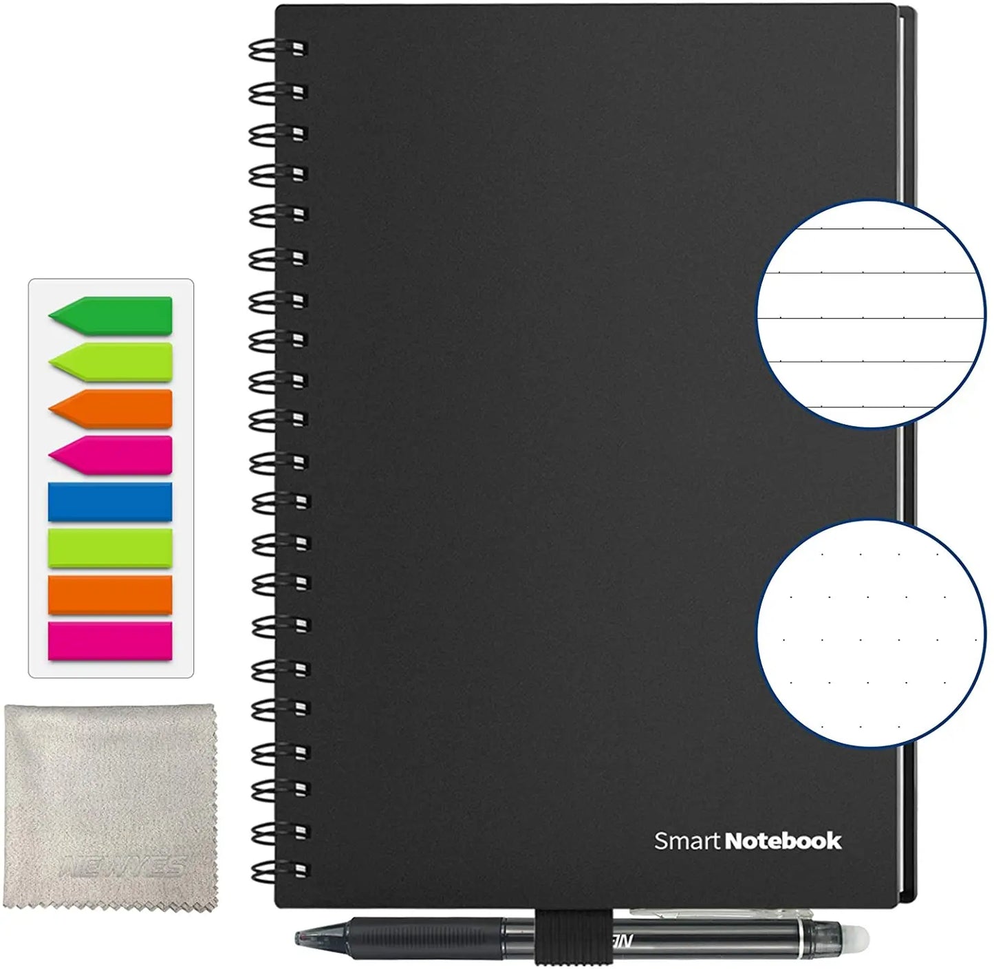 Smart Reusable Notebook – Erasable & Scannable for Eco-Friendly Notes