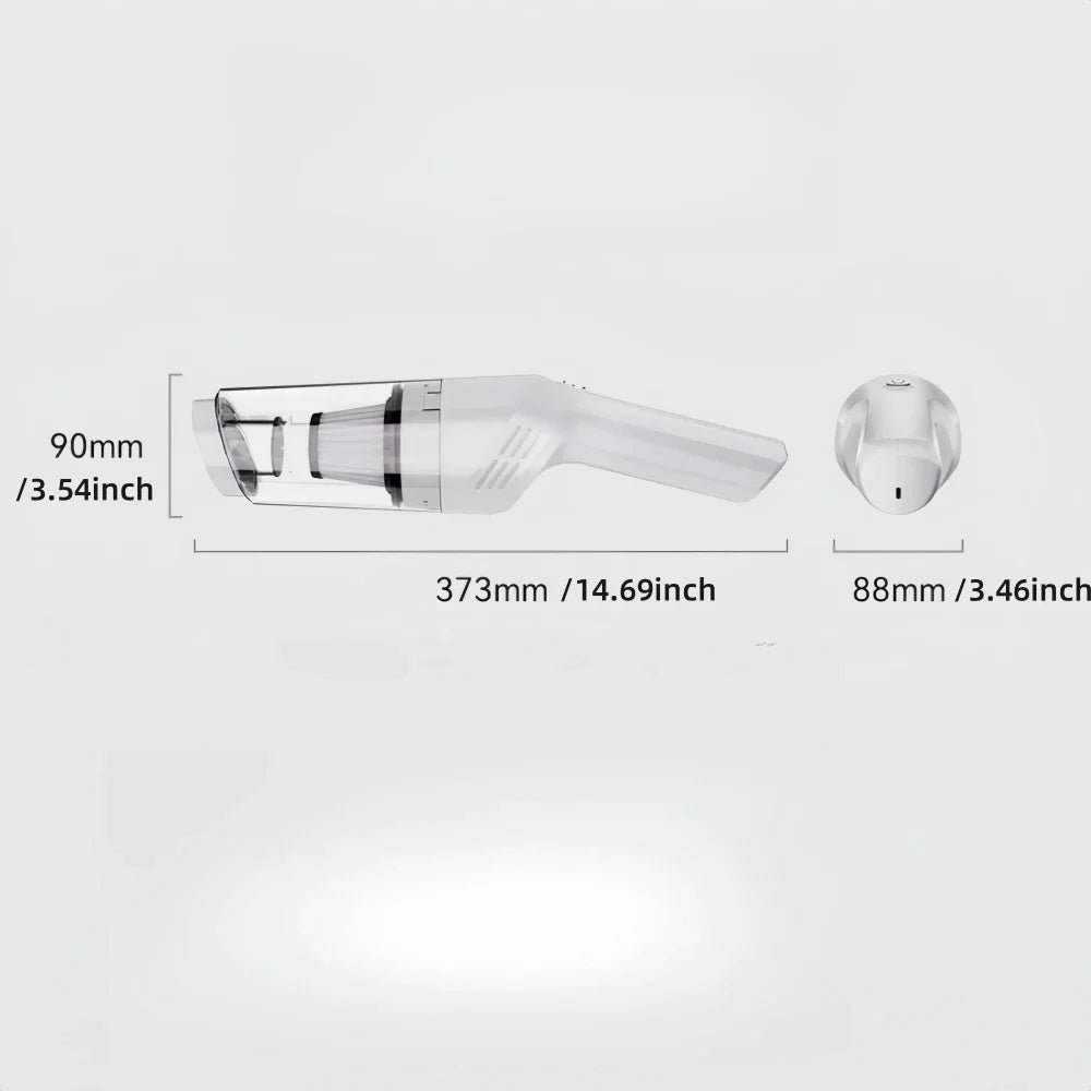 Wireless Vacuum – 10,000Pa Car & Home Cleaner