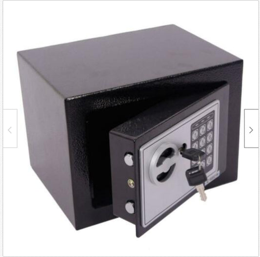Mini Digital Office Safe – Secure Valuables Storage