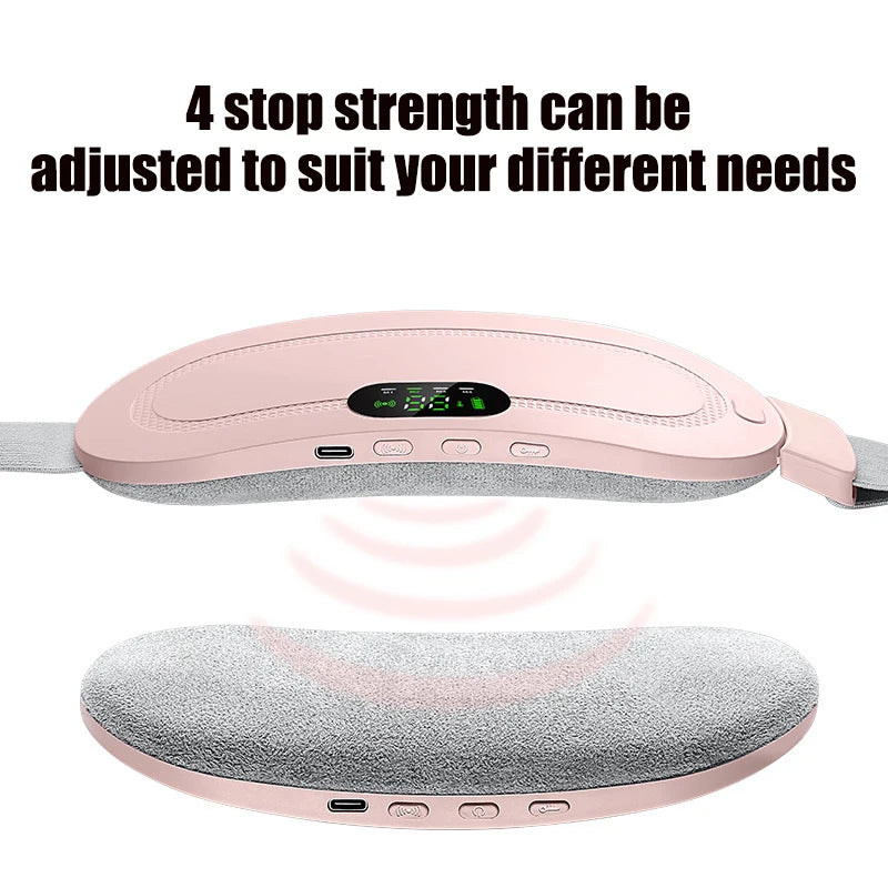 Heated Waist Massager – Intelligent Vibration Belt with Warmth