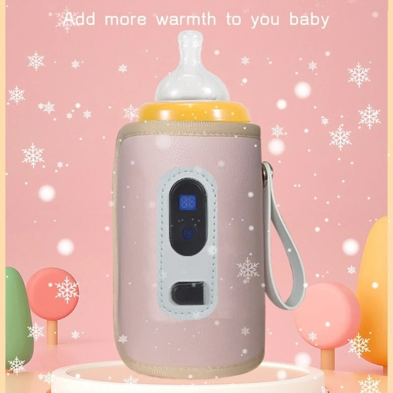 USB Milk Bottle Warmer – Portable Heating Sleeve