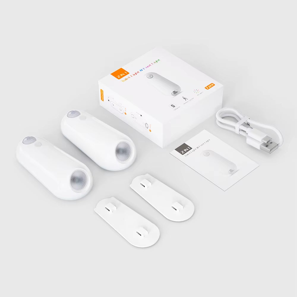 Motion-Activated Toilet Night Light – Gentle 7-Color Glow