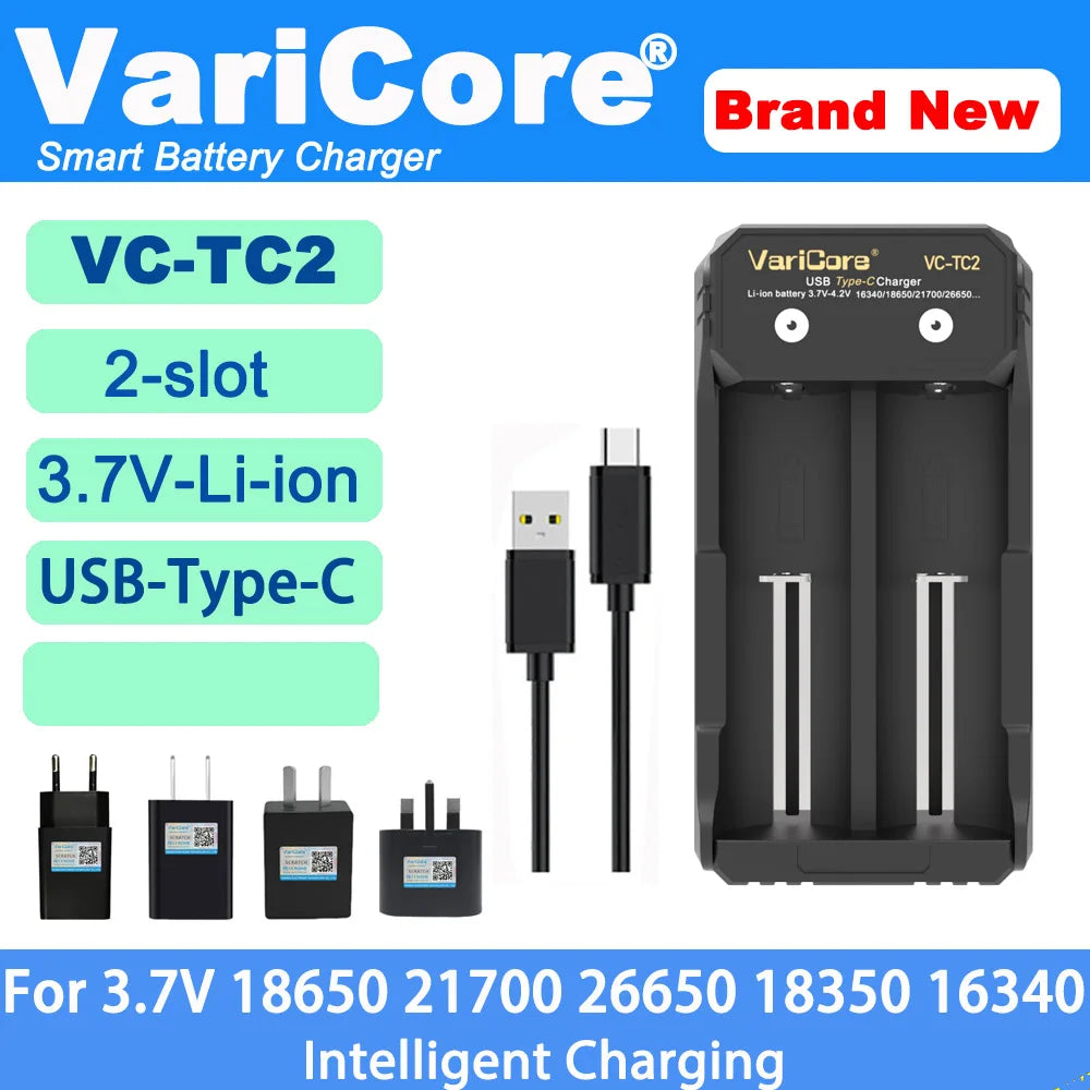 Smart Battery Charger – Universal for Lithium/Ni-MH Batteries