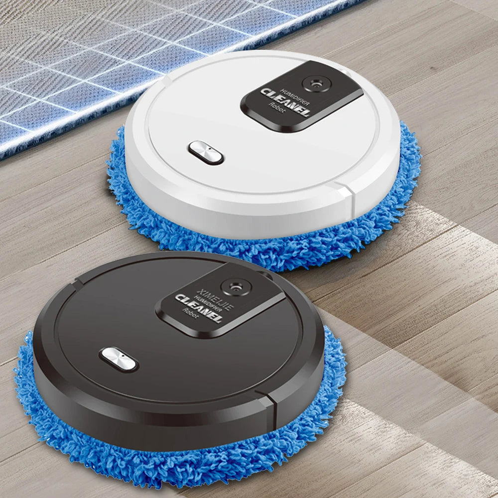 Smart Mopping Robot – Wet/Dry Cleaner with Humidifying Spray