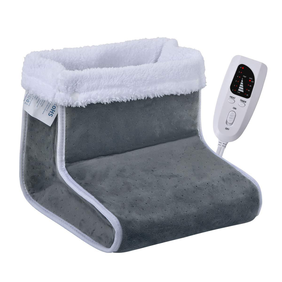 Electric Foot Warmer – High-Top Shoe Design with 6 Heat Settings