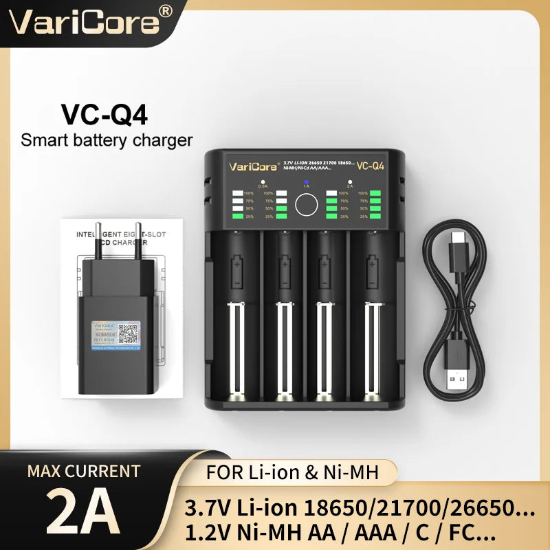 Smart Battery Charger – Universal for Lithium/Ni-MH Batteries