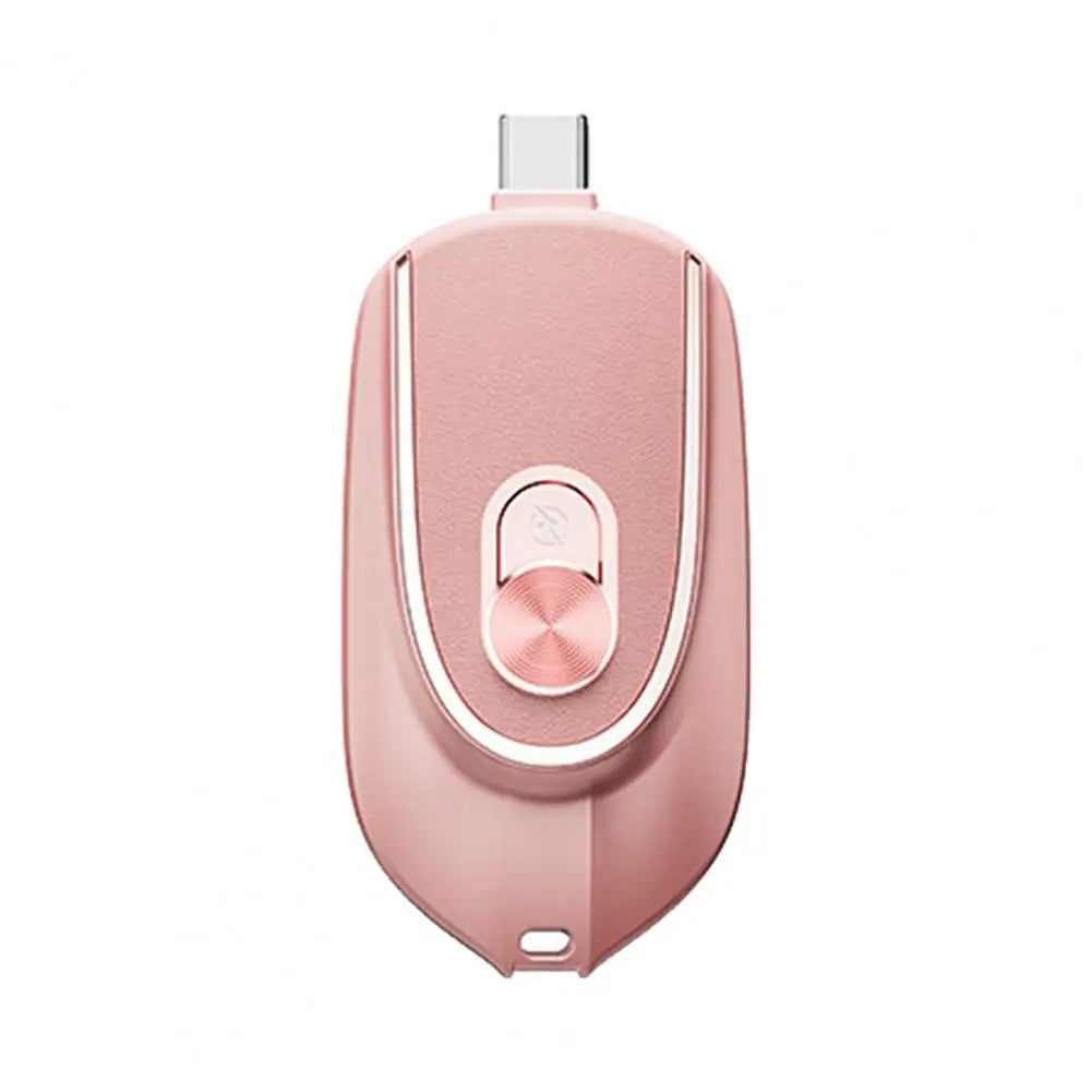 Mini Waterproof Power Bank – Keychain Charger for Outdoos