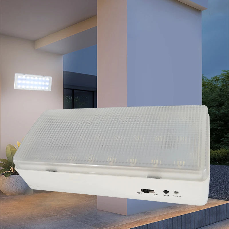 Rechargeable Emergency Light – Wall-Mounted & Portable LED