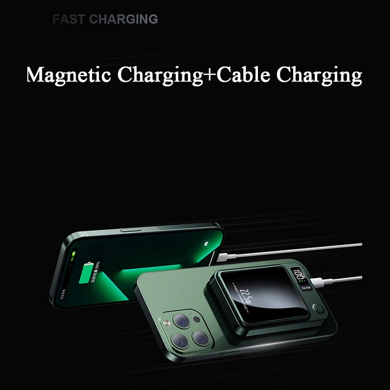 Magnetic Power Bank – 22.5W Wireless Fast Charging