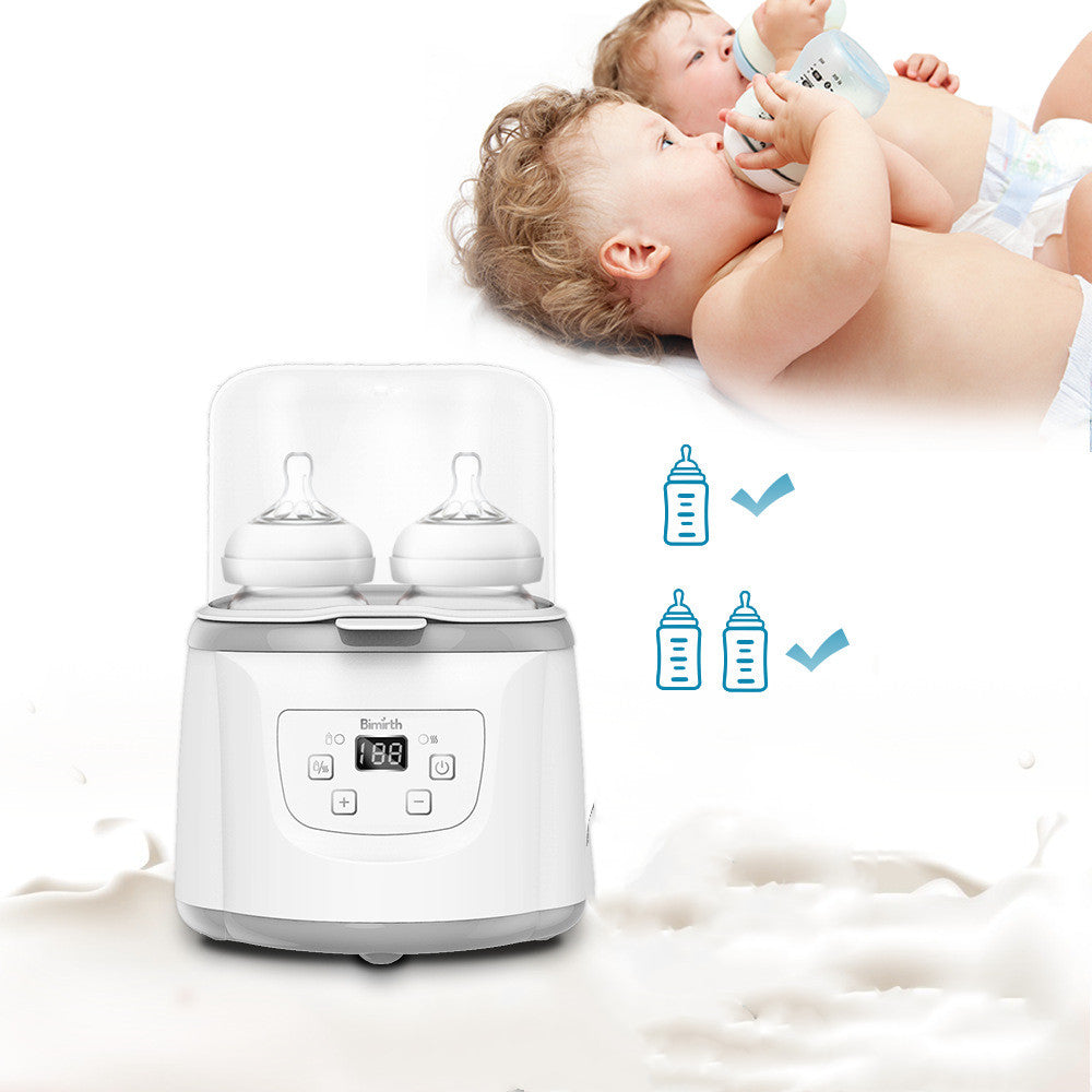 Bimirth Double Bottle Warmer – Fast 2-Bottle Heating & Sterilizing