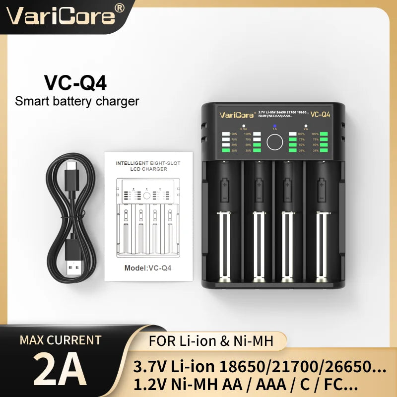 Smart Battery Charger – Universal for Lithium/Ni-MH Batteries