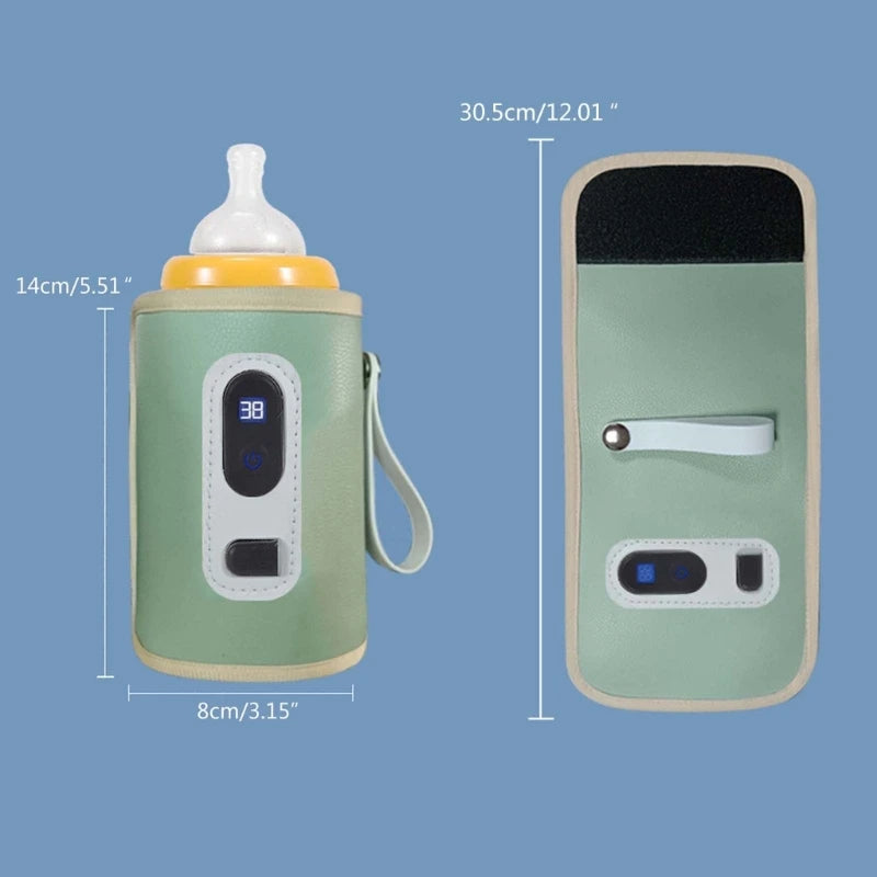 USB Milk Bottle Warmer – Portable Heating Sleeve