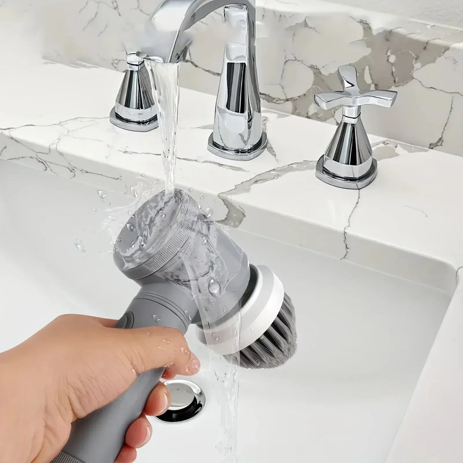 6-in-1 Electric Scrubber – Cordless Deep Cleaning System