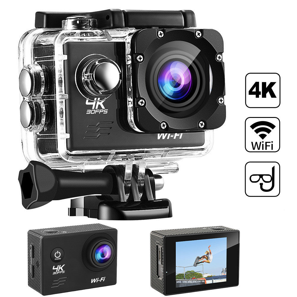 4K Action Camera – Waterproof Sports DV for Extreme Adventures
