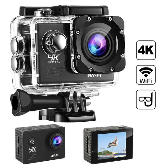 4K Action Camera – Waterproof Sports DV for Extreme Adventures