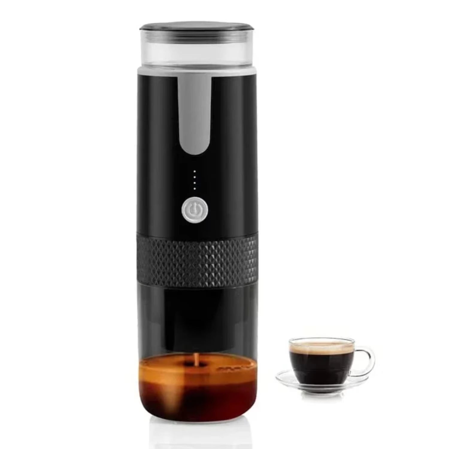 Portable Mini Coffee Maker – Compact Espresso Machine for Ground Coffee & Capsules