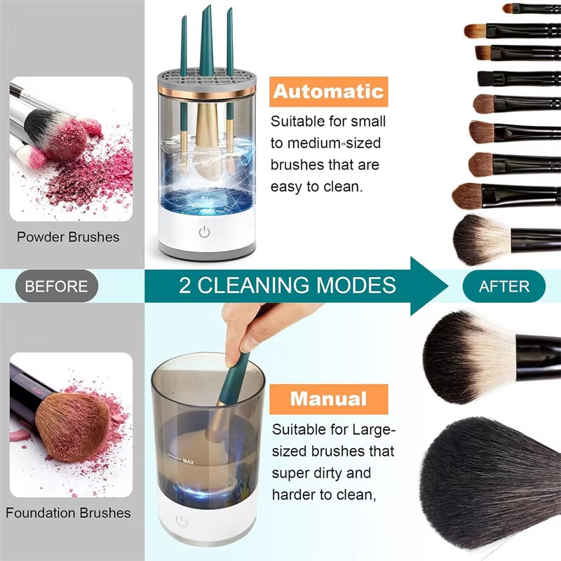 Automatic Makeup Brush Cleaner – Deep Cleaning System