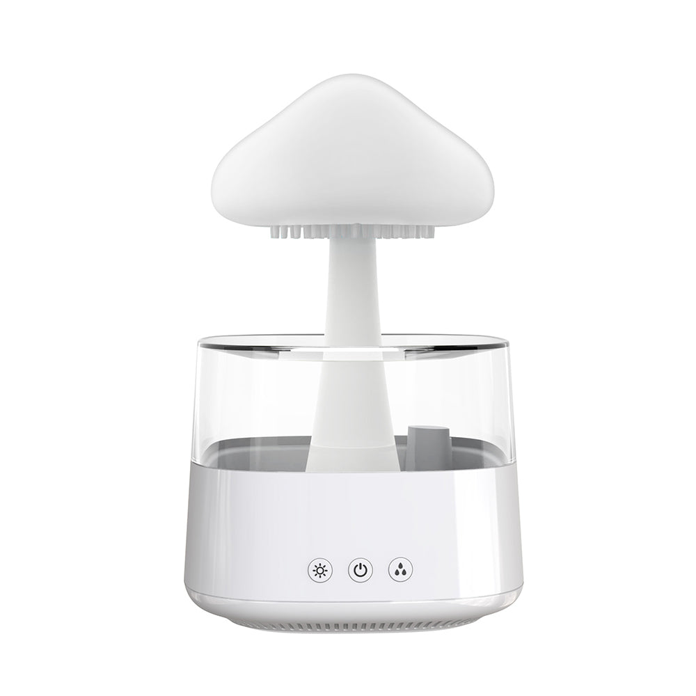 Mushroom Rain Cloud Humidifier – 400ml Ultrasonic Humidifier with 7-Color LED Mood Light
