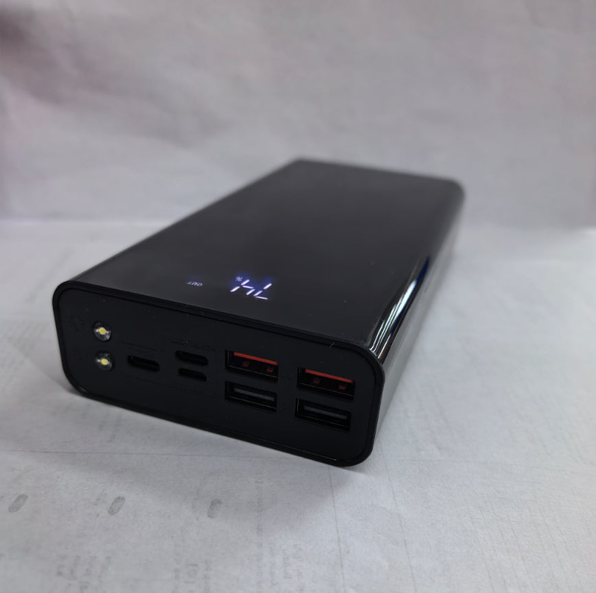 Power Bank – Massive Capacity with LCD Display