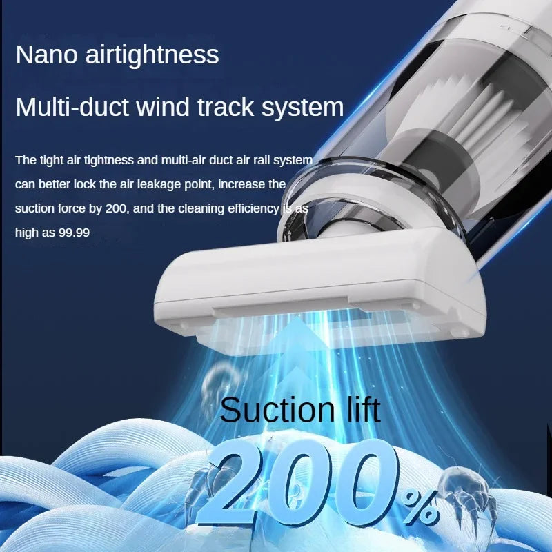 Wireless Vacuum – 10,000Pa Car & Home Cleaner