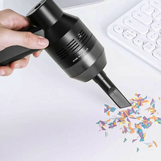 USB Keyboard Vacuum Cleaner – Cordless 2000mAh Mini Dust Buster