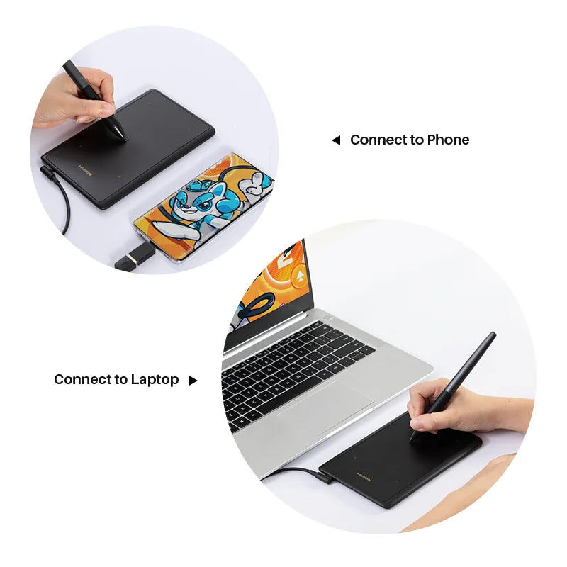 H420X Graphics Tablet – Ultra-Portable 4.17” Drawing Tablet