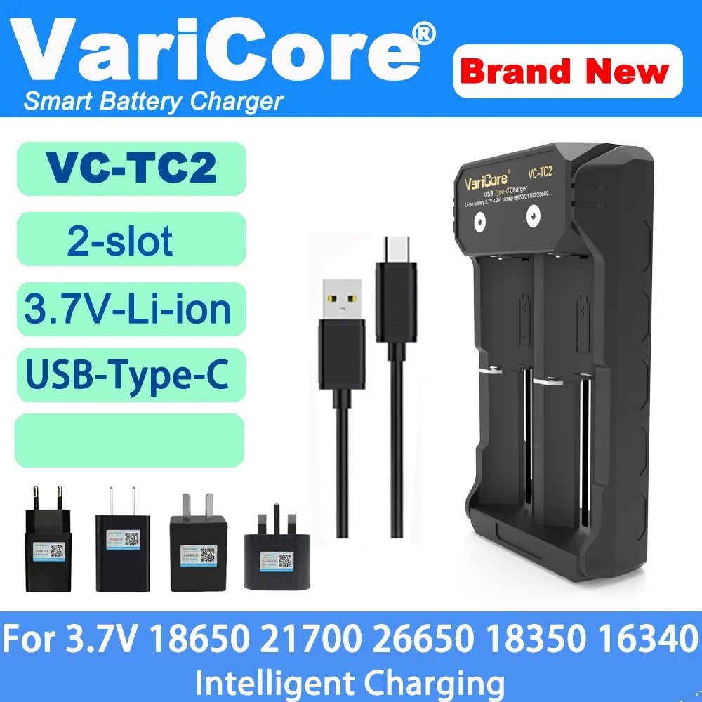 Smart Battery Charger – Universal for Lithium/Ni-MH Batteries