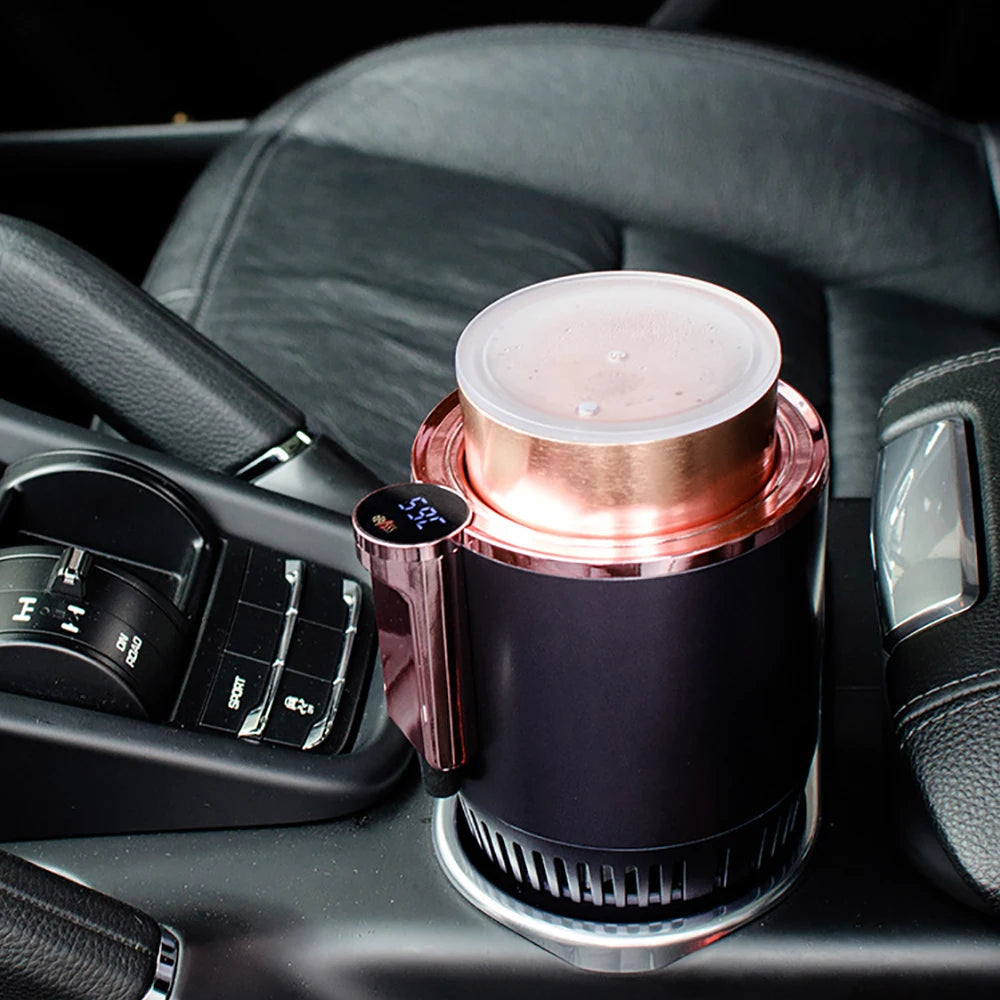  SmartCar 2-in-1 Hot & Cold Cup Holder – Your On-the-Go Temperature Wizard! ☕❄️