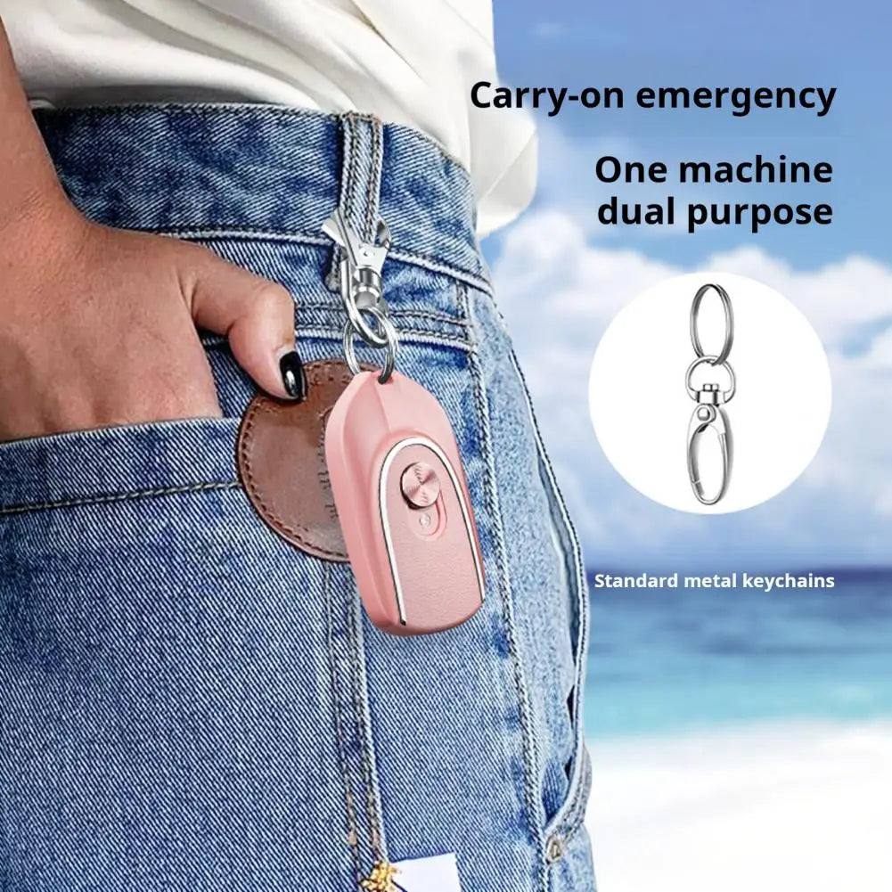 Mini Waterproof Power Bank – Keychain Charger for Outdoos