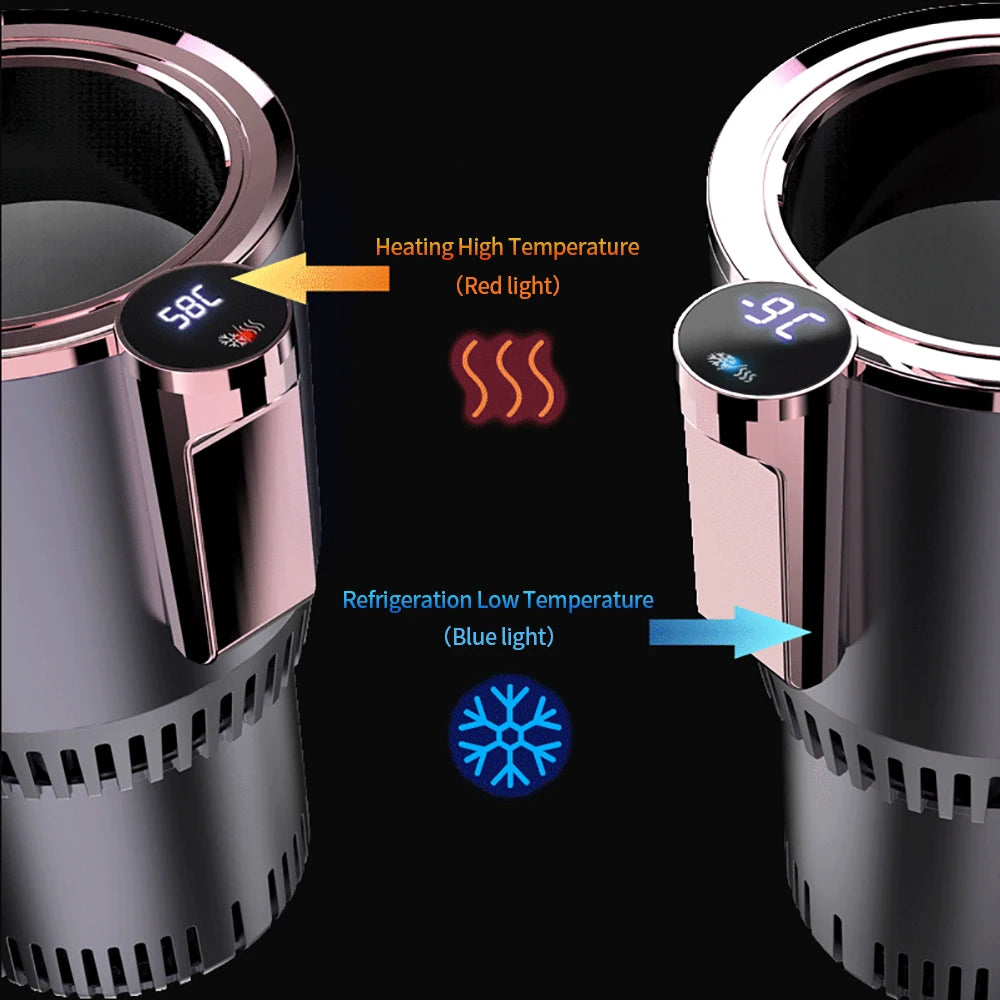  SmartCar 2-in-1 Hot & Cold Cup Holder – Your On-the-Go Temperature Wizard! ☕❄️