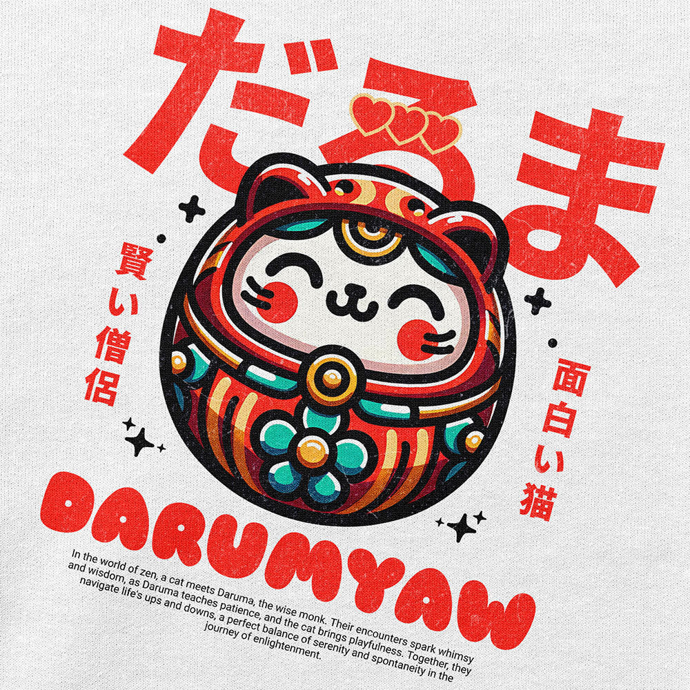 Darumyaw Cat Sweatshirt