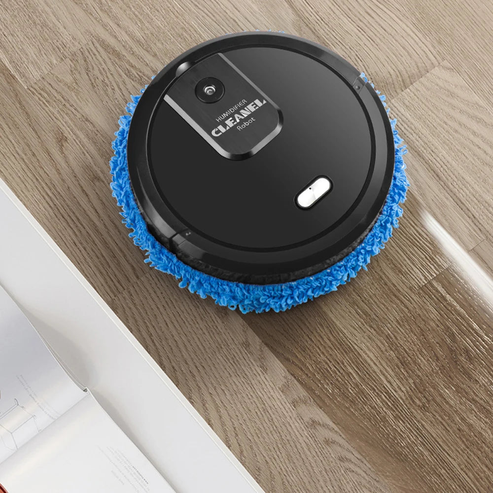 Smart Mopping Robot – Wet/Dry Cleaner with Humidifying Spray
