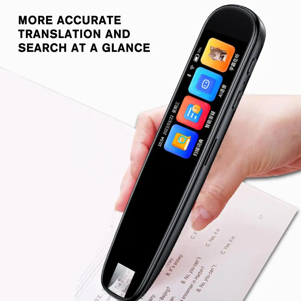 Smart Translation Pen – 116-Language Scanner & Recorder