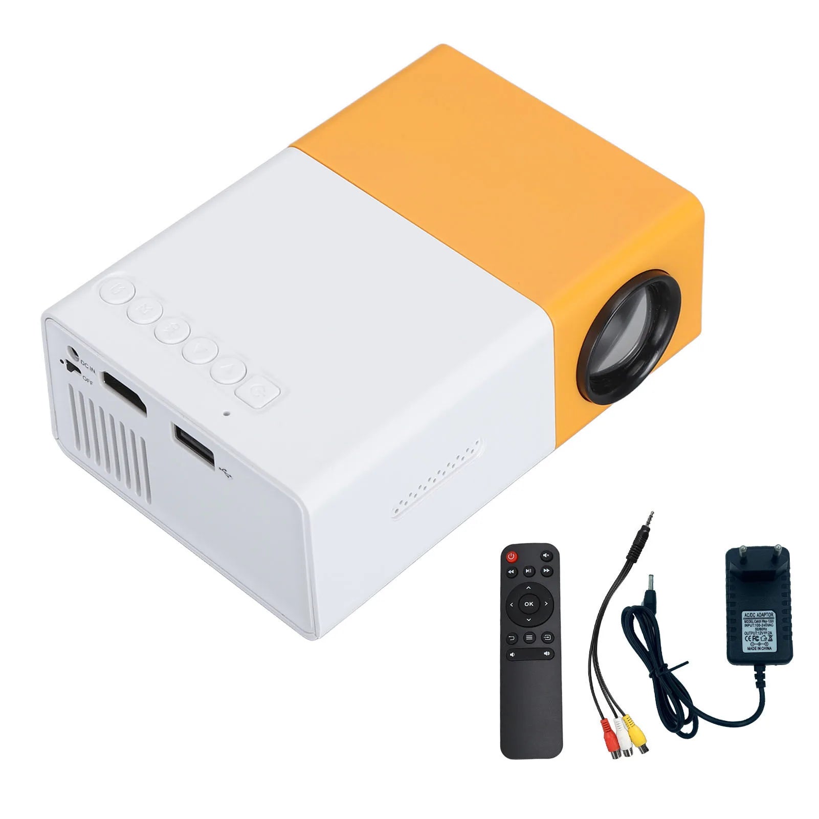 Mini HD Projector – 1080P Home Theater for Kids & Travel