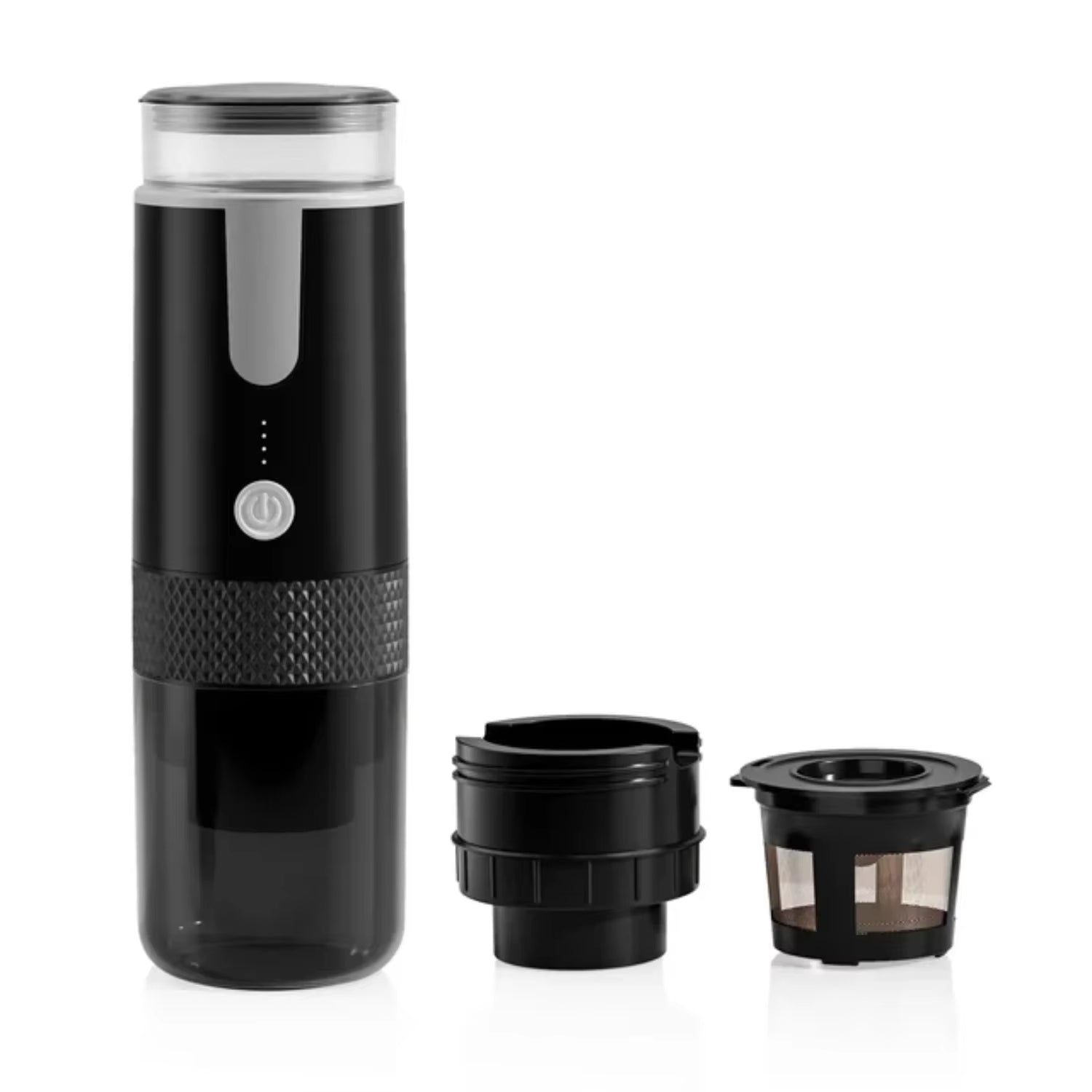 Portable Mini Coffee Maker – Compact Espresso Machine for Ground Coffee & Capsules