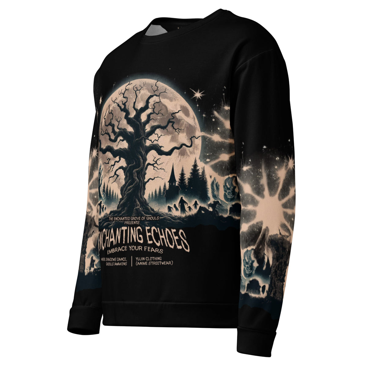 Enchanting Echoes Halloween Sweatshirt