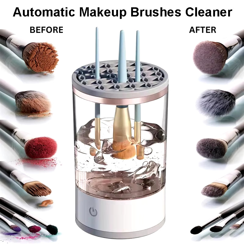 Automatic Makeup Brush Cleaner – Deep Cleaning System