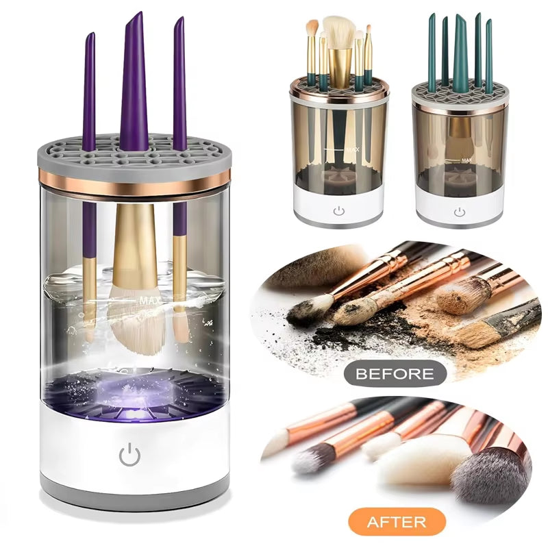 Automatic Makeup Brush Cleaner – Deep Cleaning System