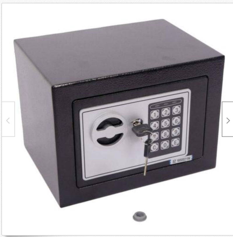 Mini Digital Office Safe – Secure Valuables Storage