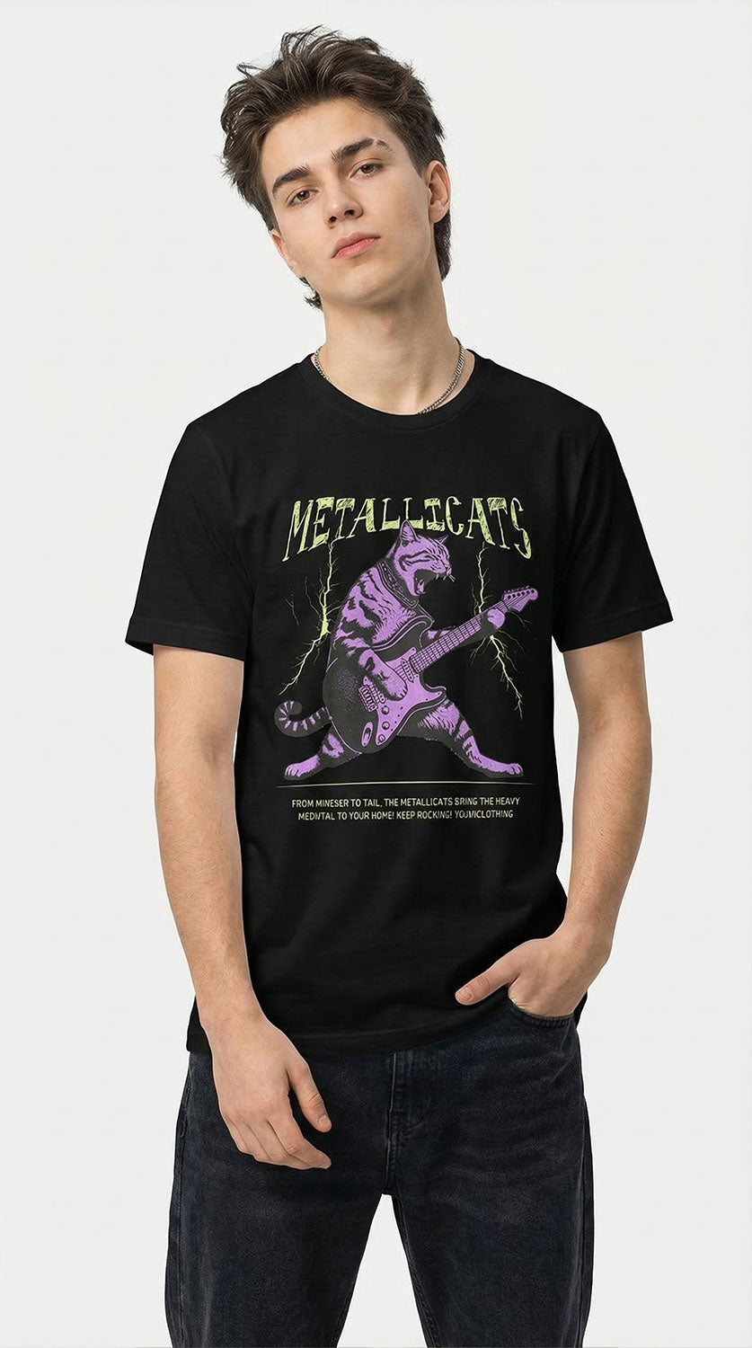 Metallicats Cat T-Shirt