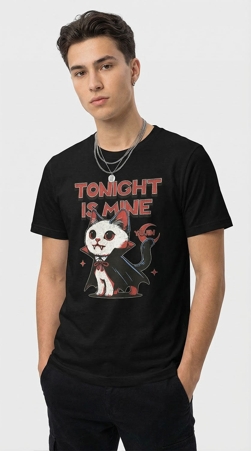 Tonight Is Mine Cat T-Shirt