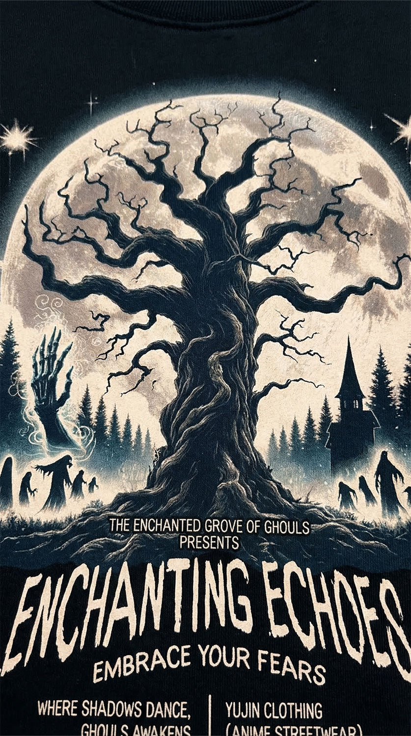 Enchanting Echoes Halloween Sweatshirt