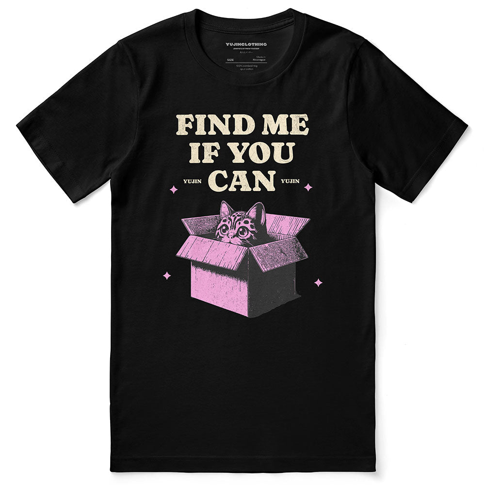 Find Me Cat T-Shirt